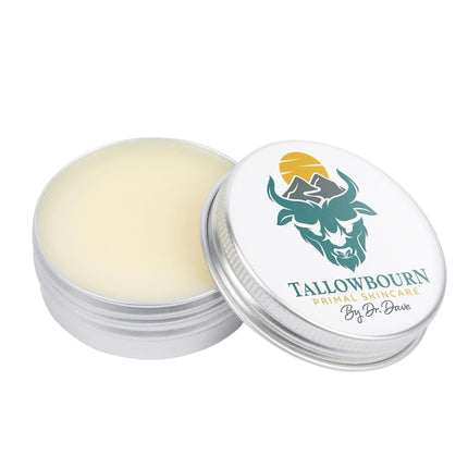 Grass Fed Beef Tallow Balm for Face and Body with Shea Butter, Organic Jojoba Oil, Honey, and Beeswax – Beef Tallow for Skin – Lavender and Lemon – 1 oz
