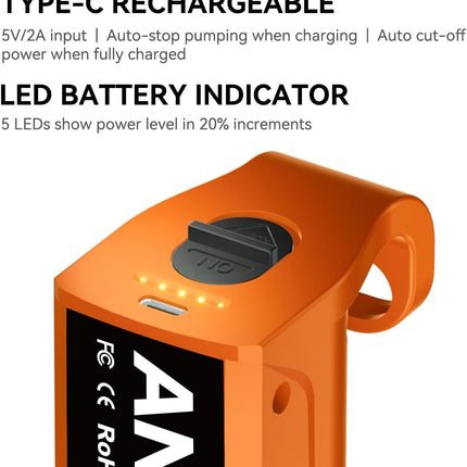 Rechargeable Fuel Transfer Pump with 6000mAh Battery