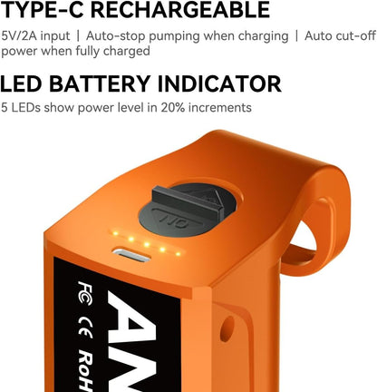 Rechargeable Fuel Transfer Pump with 6000mAh Battery - photo 3