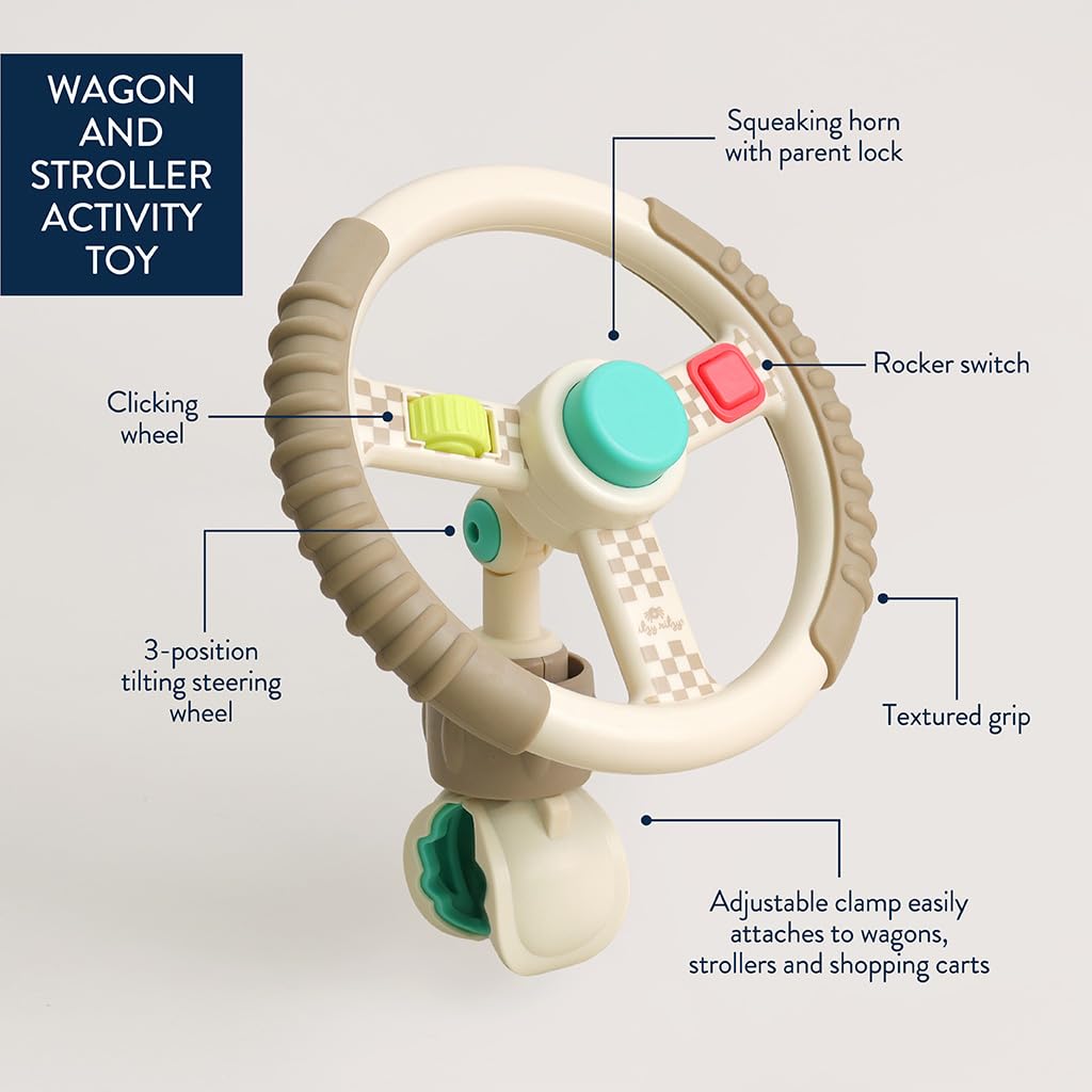 Steering Wheel Sensory Toy for Strollers & Wagons - photo 5