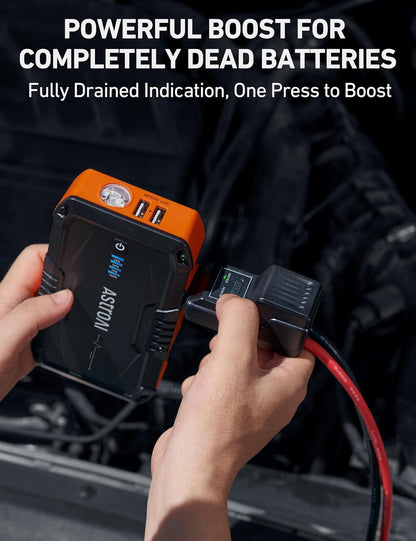 1500A Portable 12V Lithium Car Battery Jump Starter - photo 4
