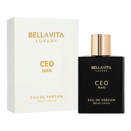 Luxury CEO Man Eau de Parfum para hombre, 3.4 fl oz (100 ml)