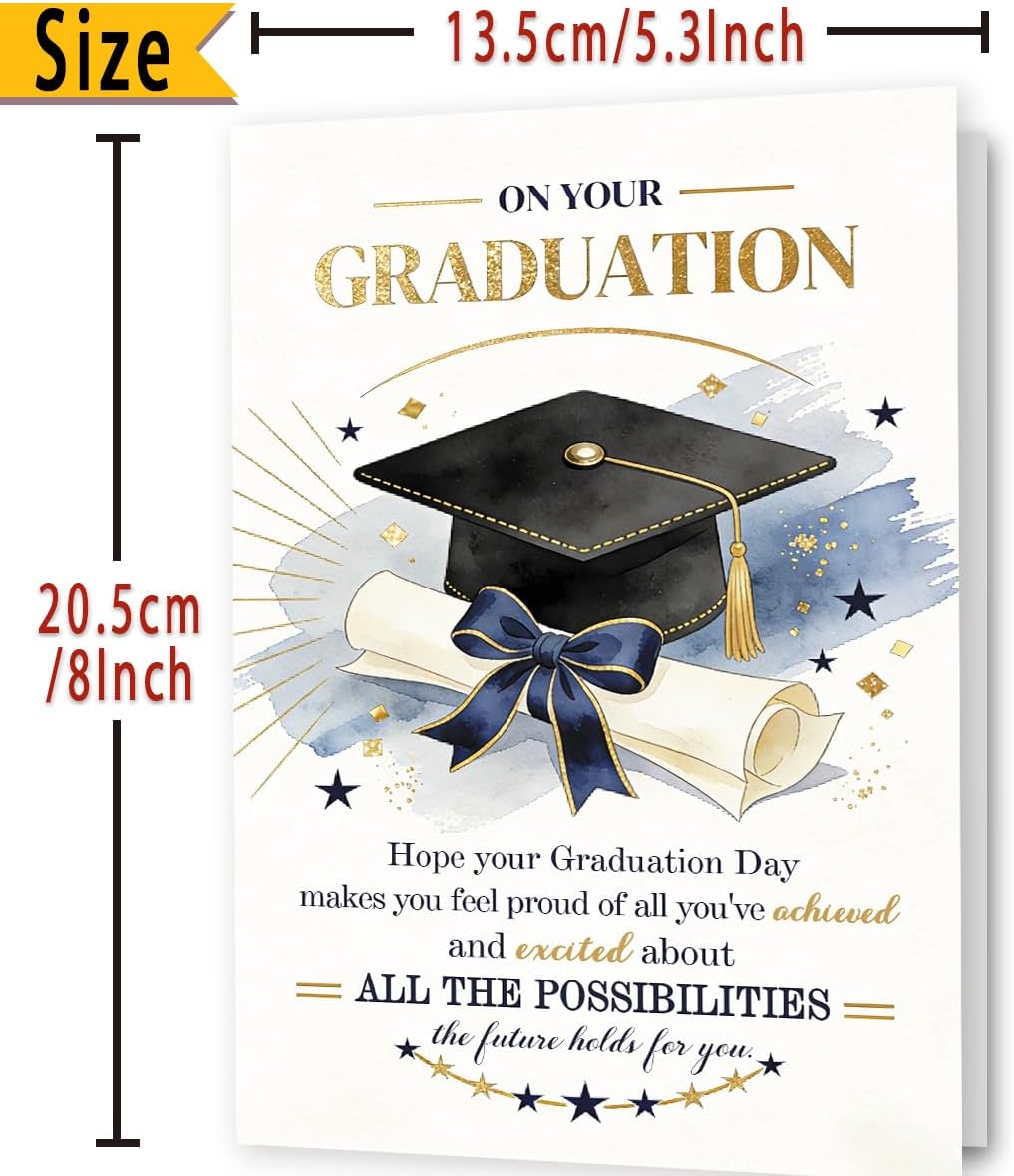 Inspirational Graduation Congratulations Card - photo 3
