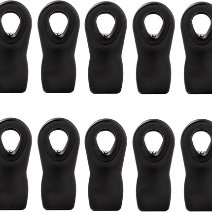 Chip Clips Bread Clips Bag Clips Magnetic Clips Chip Clip Chip Clips Bag Clips Food Clips Clips for Food Packages Chip Bag Clip (10pcs Black)