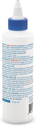 Virbac EPIOTIC® Advanced Ear Cleanser | Powerful and Gentle Cleanser For Dogs and Cats of all ages, 4 oz