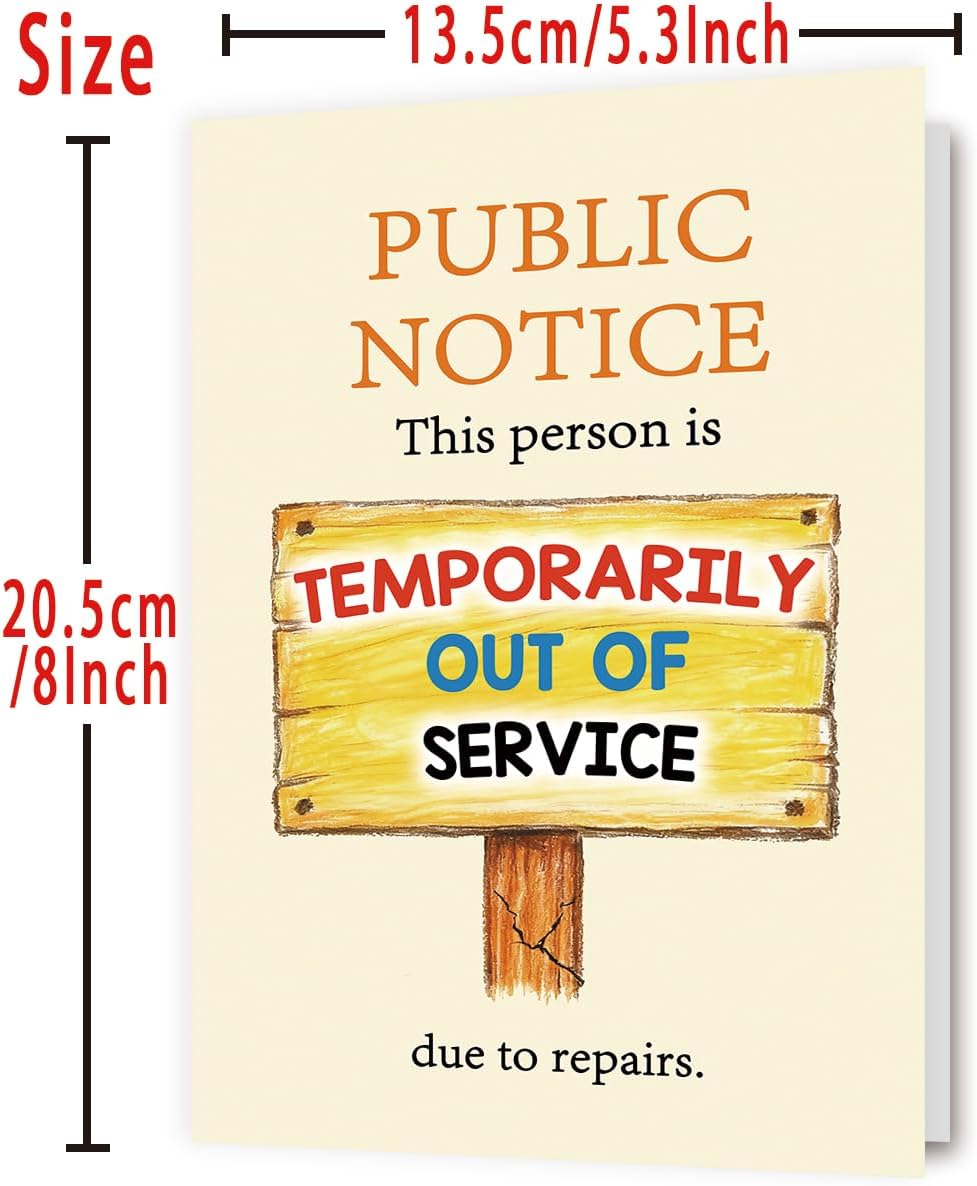 Funny Get Well Soon Card, Humorous Speedy Surgery Recovery Cards for Women Men, Get Well Gifts for - photo 3