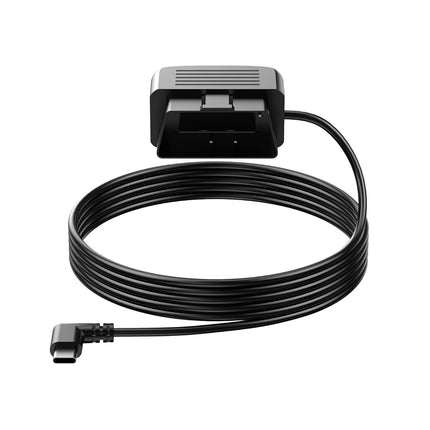OBD OBD2 Power Cable for Dash Camera, OBDII to USB C Adapter Hardwire Kit 24 Hours Surveillance with Low Voltage Protection(11.6V Auto-Cutoff) for Dashcam, GPS, Radar, 12-36V to 5V/3A (3.5m/11.5ft)