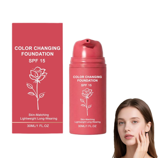 Korean Color Changing Foundation, Foundation For Mature Skin