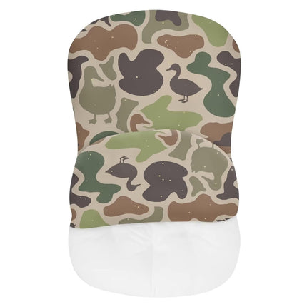 XYZCANDO Green Duck Hunting Camo Cover for Baby Nest for Newborn & Infant Lounger Slipcover Elastic Fabric Nest Cover Fits Most Loungers