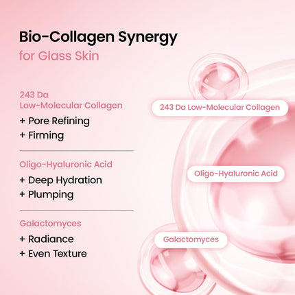 Mascarilla facial hidrogel de bio-colágeno de hidratación profunda para uso nocturno, minimiza poros, reafirma y mejora la elasticidad, cuidado de la piel coreano, regalos de autocuidado para mujeres | 1.19oz(34g) x 16ea