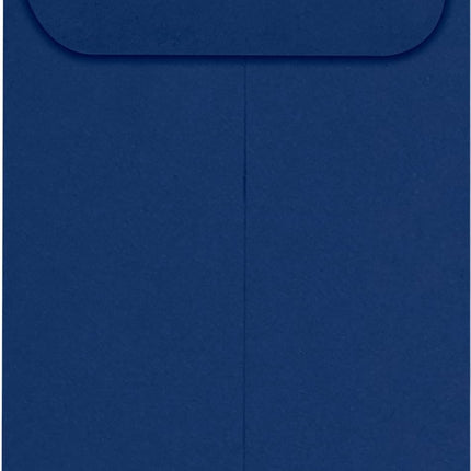 LUXPaper #1 Coin Envelopes in 80 lb. Navy, Envelopes for Coin Collections, Stamps, and More, w/Moistenable Glue, 250 Pack, Envelope Size 2 1/4 x 3 1/2 (Blue)