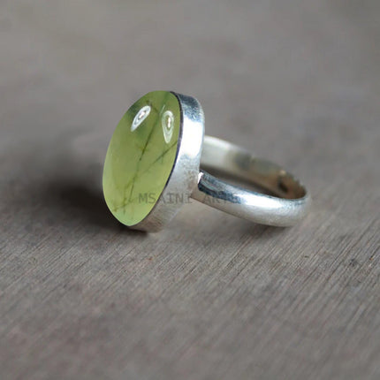 Solid 925 Sterling Silver Ring for Women & Men, Amethyst Ring Gemstone Unique Handcrafted Ring (US Size 5)