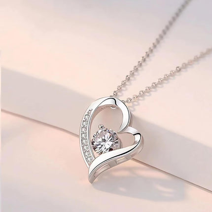 Mothers Day Gifts For Mom From Son Daughter Mom Necklace For Women 925 Sterling Silver New Mom Gifts Birthday Gifts With Heartfelt Message & Lighted Box