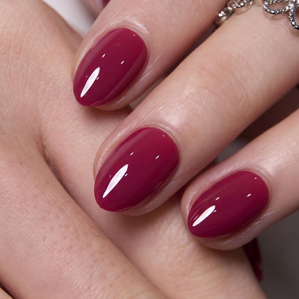 Extra Short Almond Press On Nails, Blush Veil Nude Pink, Soft Gel