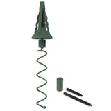 Twist-on Christmas Tree Topper Holder, Universal Fit Most Base Types, Green