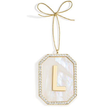 Christmas Initial Ornaments