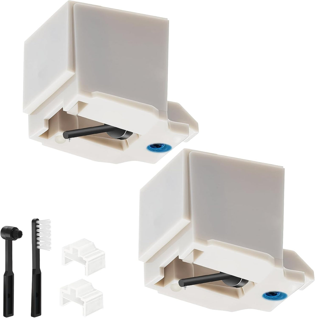 Record Player Needle Diamond Conical Replacement Stylus, 2 Pack