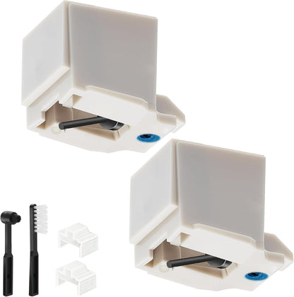 Record Player Needle Diamond Conical Replacement Stylus, 2 Pack