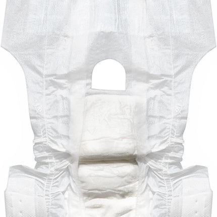 Paw Inspired Disposable Dog Diapers, Female Dog Diapers Ultra Protection, Diapers for Dogs in Heat, Excitable Urination, or Incontinence, XXS 32 Count
