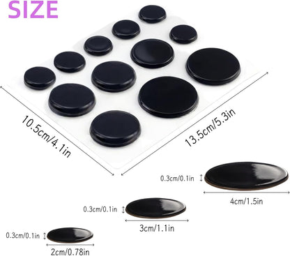 24 pcs in 3 Sizes - Drum Dampeners, Cymbals Drum Dampening Moon - photo 2