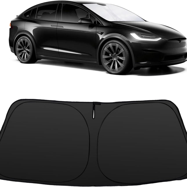 Foldable Windshield Sun Shade for 2016-2026 Model X