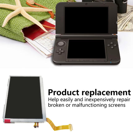Misimain Upper LCD Display for Nintendo 3DS XL - Replacement Top Screen, 2015 Version