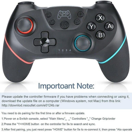 Lyyes Switch Controller, Wireless Pro Controller Joystick Compatible with Switch/Lite/Switch 2, 2 Pack