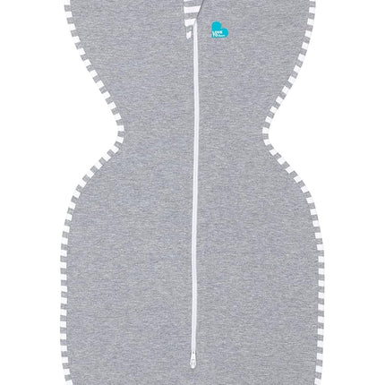 Love to Dream Swaddle UP, Baby Sleep Sack, Self-Soothing Swaddles for Newborns, Improves Sleep, Snug Fit Helps Calm Startle Reflex, New Born Essentials for Baby, Small 8-13lbs, Gray