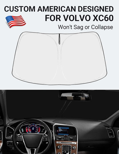 Custom-Fit 2010-2017 SUV Foldable Front Windshield Sun Shade - photo 2
