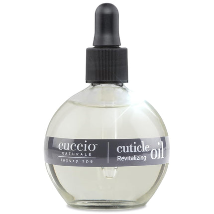 Naturale Milk & Honey Revitalizing Cuticle Oil, Lightweight Fast-Absorbing Hydrating Nail & Cuticle Conditioner, Cold-Pressed Oils + Vitamin E, 2.30 Fl Oz