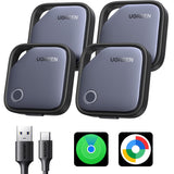 IOS and Android Rechargeable Bluetooth Tracker Tags, 4 Pack
