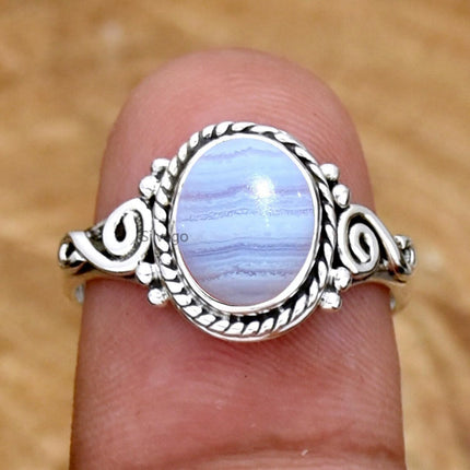 925 Sterling Silver Ring for Womens Emerald Ring, Engagement Ring Bezel Set May Birthstone Gemstone Ring, Christmas Gift