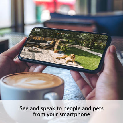 Outdoor 4 – Wireless smart security camera, two-year battery life, two-way talk. Required Sync Module not included – Add-on camera