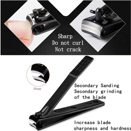 Manicure Set Nail Clippers Set Gifts for Men Manicure Pedicure Kit