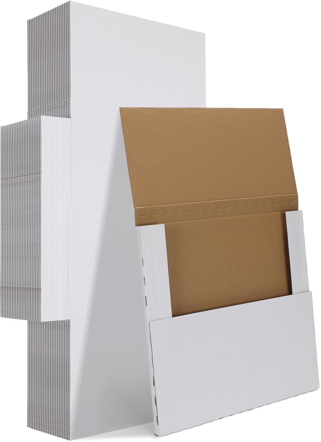 12.8 x 12.8 x 1 Vinyl Record Shipping Boxes, Set of 25