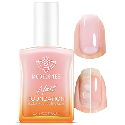 Nail Strengthener and Growth, Fall Rose Brown Nail Polish Care