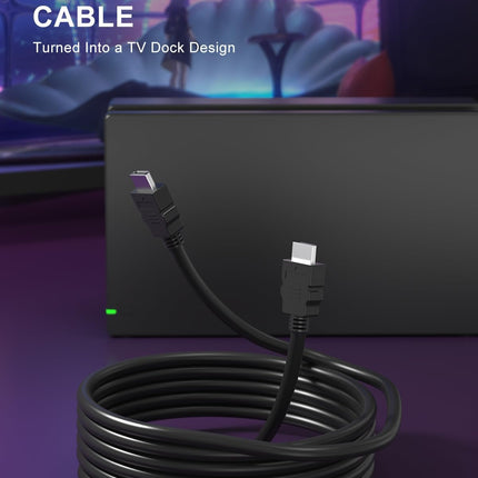 Dock Station for Nintendo Switch/Switch OLED, Replacement 3-in-1 TV Dock Set with Original IC Module, AC Charger & High-Speed HDMI Cable for 1080P HD Output（Not Compatible with Sw 2）