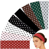 Headbands Polka Dot Headbands for Women,Cloth Soft Cute Hair Bands