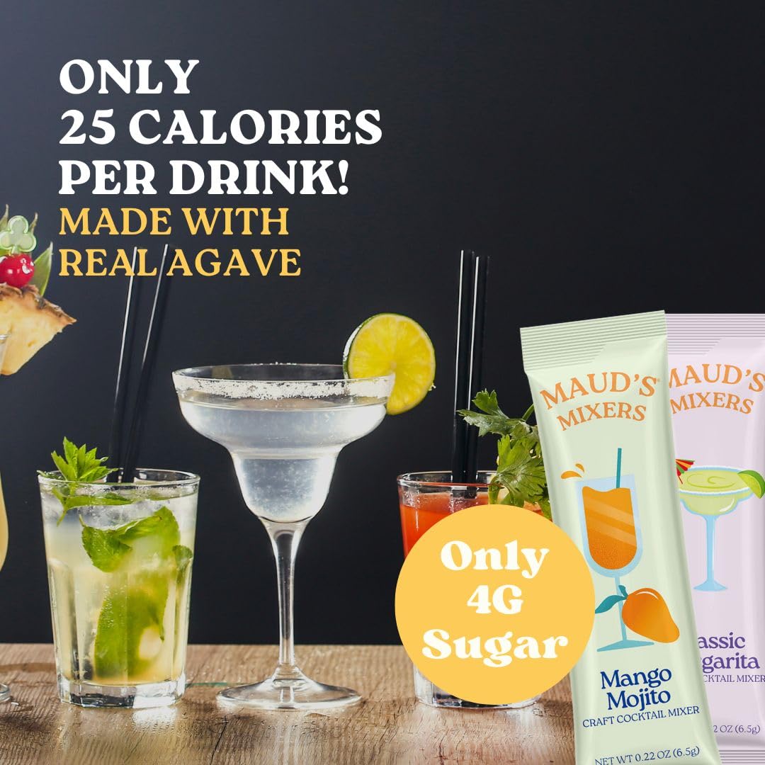 Variety Pack Cocktail Mix, 12 ct, Non-Alcoholic Mocktail Mixer - photo 4
