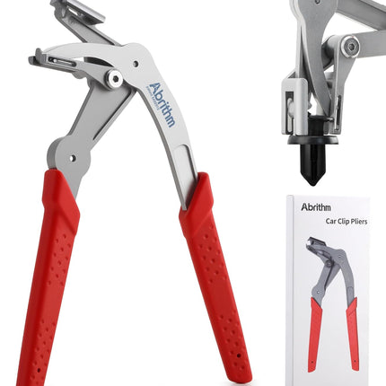 Car Clip Pliers, Panel Clip Removal Pliers, Professional Plastic Fastener Removal Tool for Removing Automotive Fasteners Clips Without Damage