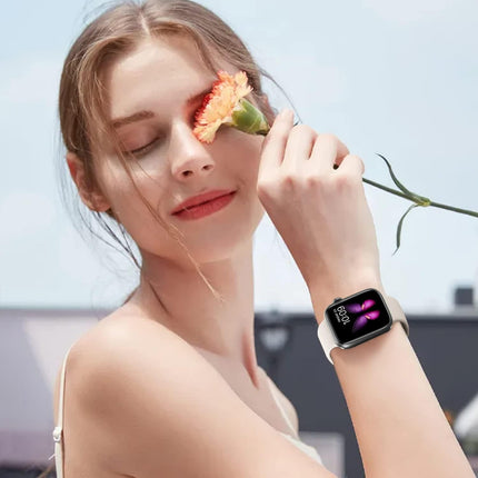 Sport Bands Compatible with Apple Watch Ultra 3/2/1 49mm, Series 11/10 46/42mm, 9/8/7 45/41mm, SE 6/5/4 44/40mm, 3/2/1 42/38mm S/M M/L for Women Men Silicone iWatch Band