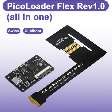 BITFUNX Picoloder - Supports Firmware Upgrade and Homebrew Software Launching - No Solder Design - for NGC Dol-001/ Dol-101, GC2SD Gen2 SD Card Adapter - Enhanced Speed - for Gamecube/Wii