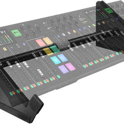 Desktop Stand Adjustable Length from 10.6" – 18.5" for Sampler/Synth/MIDI Controller/Drum Machine, Easy to adjust size and install for use. (big)
