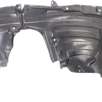 TRQ Front Right Inner Fender Liner Black Passenger Side Compatible with 2013-2016 Mazda CX-5 MA1249142