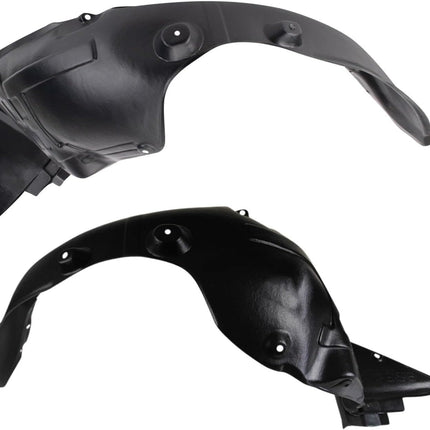 TRQ Front Inner Fender Liner Set Compatible with 2011-2013 Kia Optima KI1248126 KI1249126