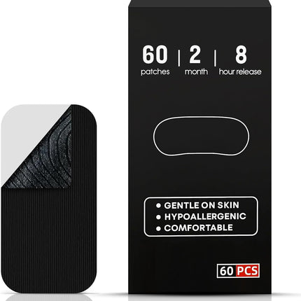 Black Premium Tape (60 Pack), Easy to Use, Convenient to Carry, Strong Adhesive Tape Multi