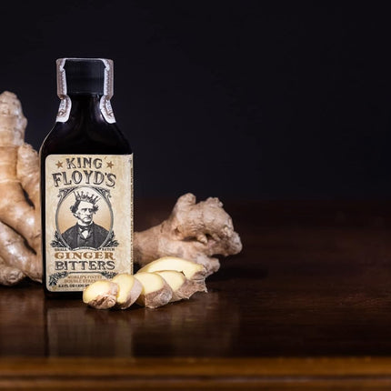 King Floyd's, Artisanal Ginger Bitters, Hand Crafted, Spicy Ginger Flavor, Hot, Unique Bitters for a Unique Cocktail, 100ml, Bar Provisions, Bitters for Cocktails