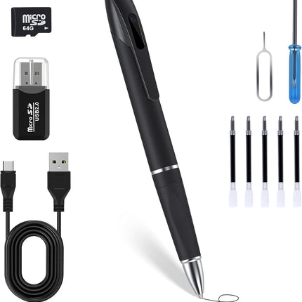 1080P Full HD Mini Pen Camera, Security Camera for Home & Nanny Use, Long Battery Life, Easy One-Button Operation, Discreet Micro Pen Camera (2026 Upgrade)