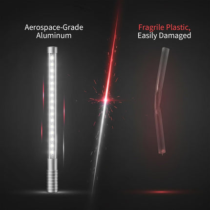 LED Bottle Service Light Stick, Rechargeable Portable Aluminum Light Wand, 60CM High Brightness LED Light Bar for Nightclubs, VIP Bottle Service, Parties, Events and Outdoor Adventures
