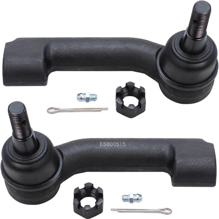 Detroit Axle - Front Tie Rods for 2009-2020 Ford F-150, 2007-2021 Ford Expedition Lincoln Navigator, 2 Outer Tie Rod Ends Set Replacement 2010 2011 2012 2013 2014 2015 2016 2017 2018 2019